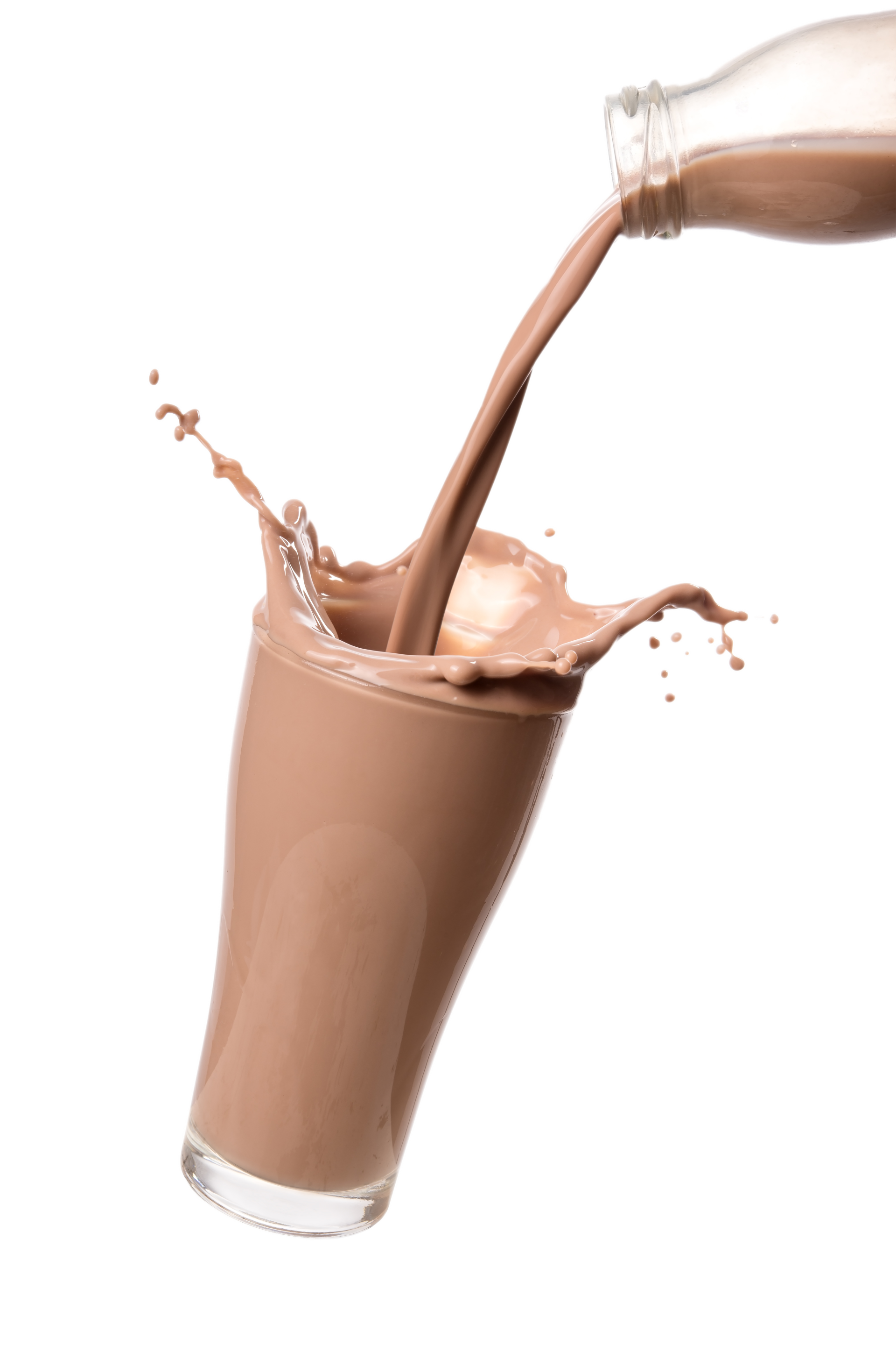 Chocolate milk splash